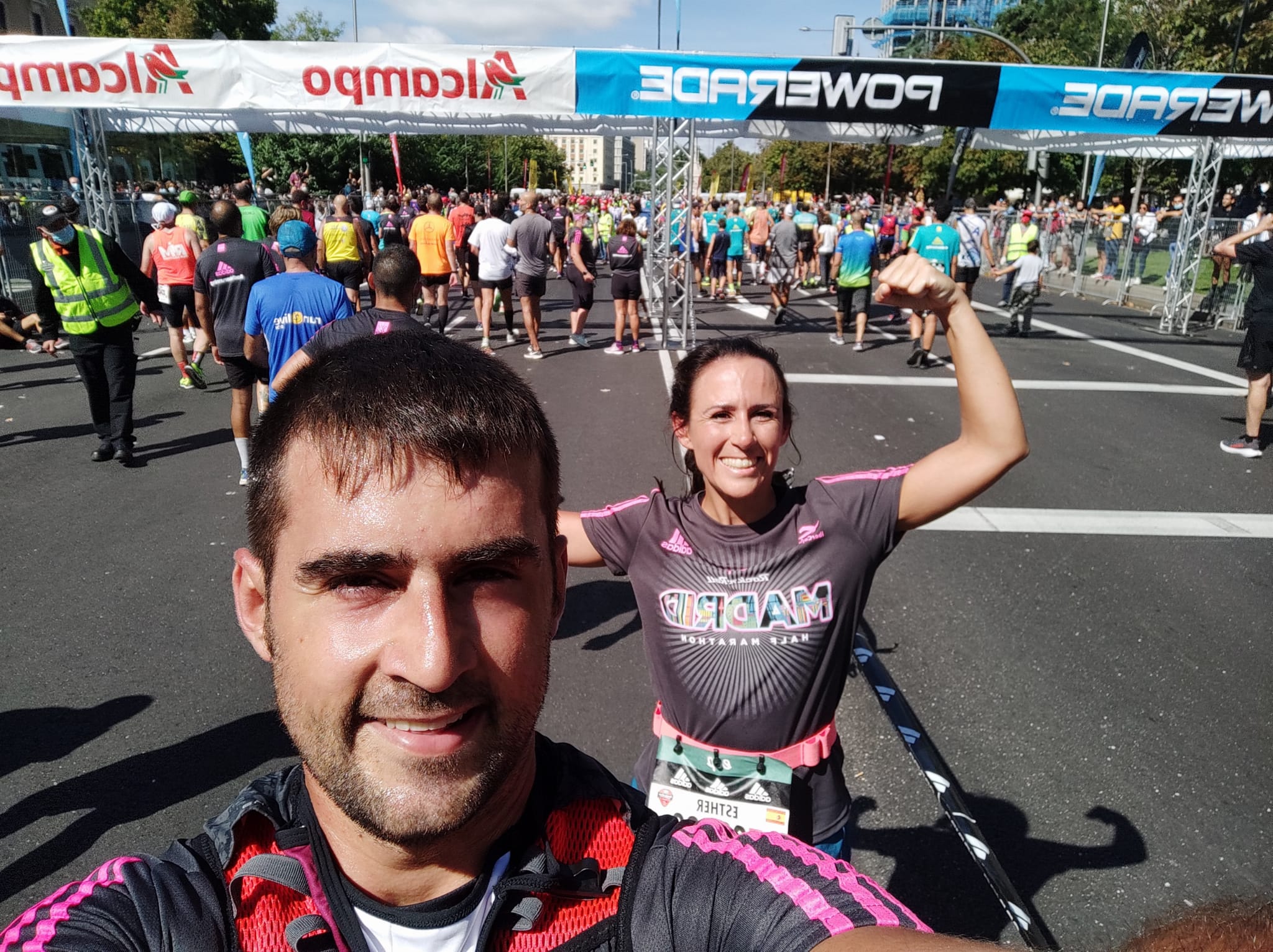 Carrera a pie / Fiesta